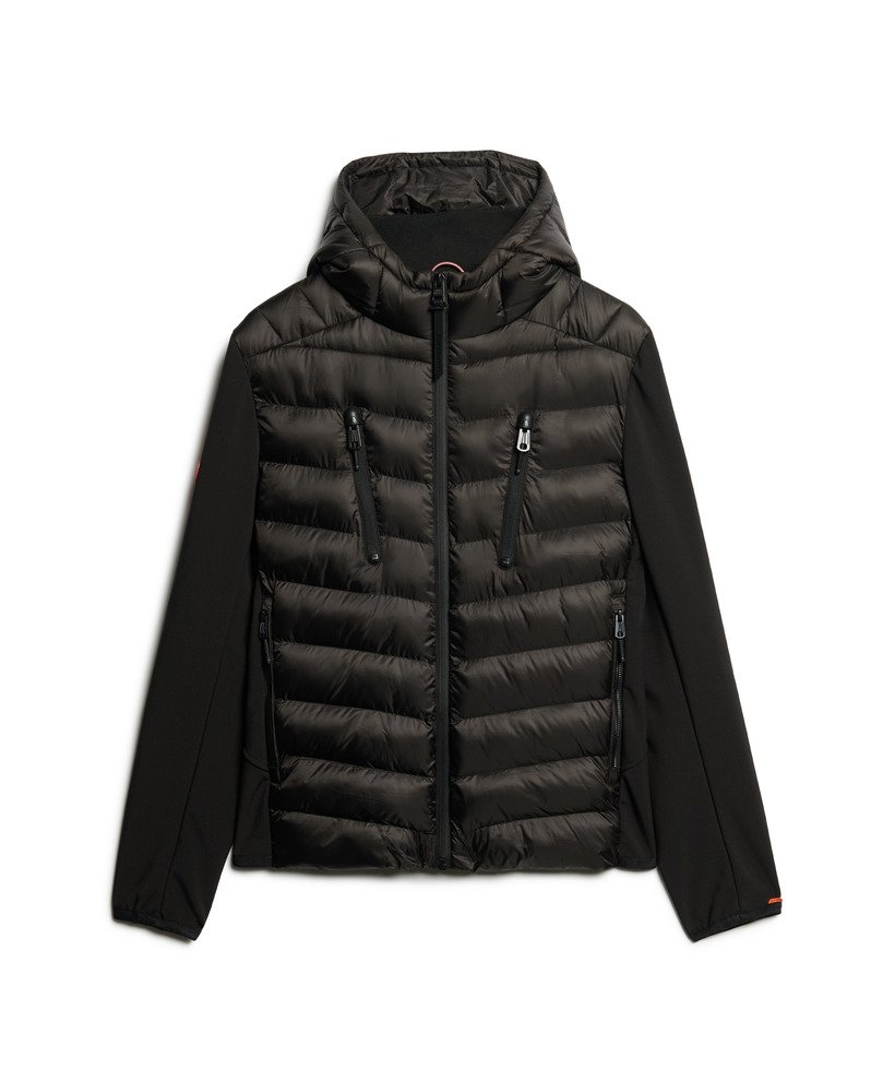kurtka softshell storm z kapturem w kolorze czarnym