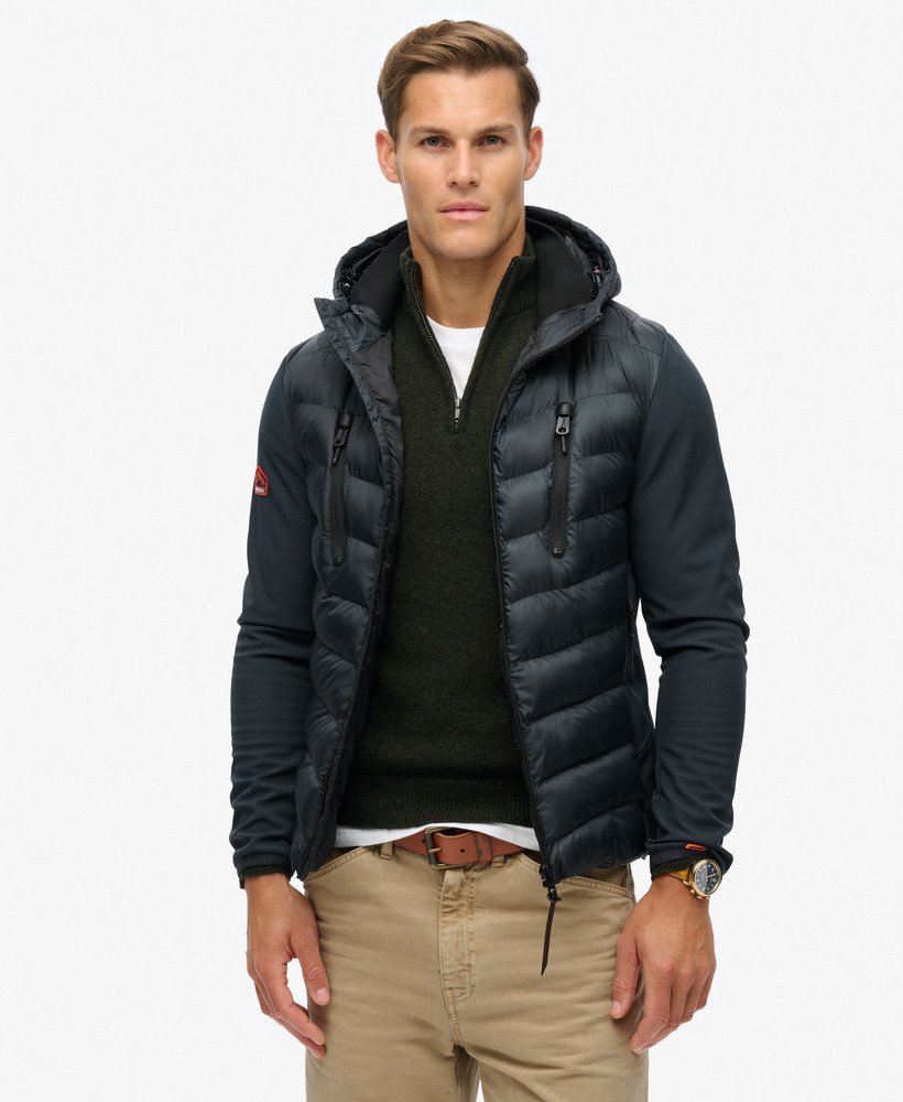 kurtka softshell storm z kapturem w kolorze granatowym eclipse