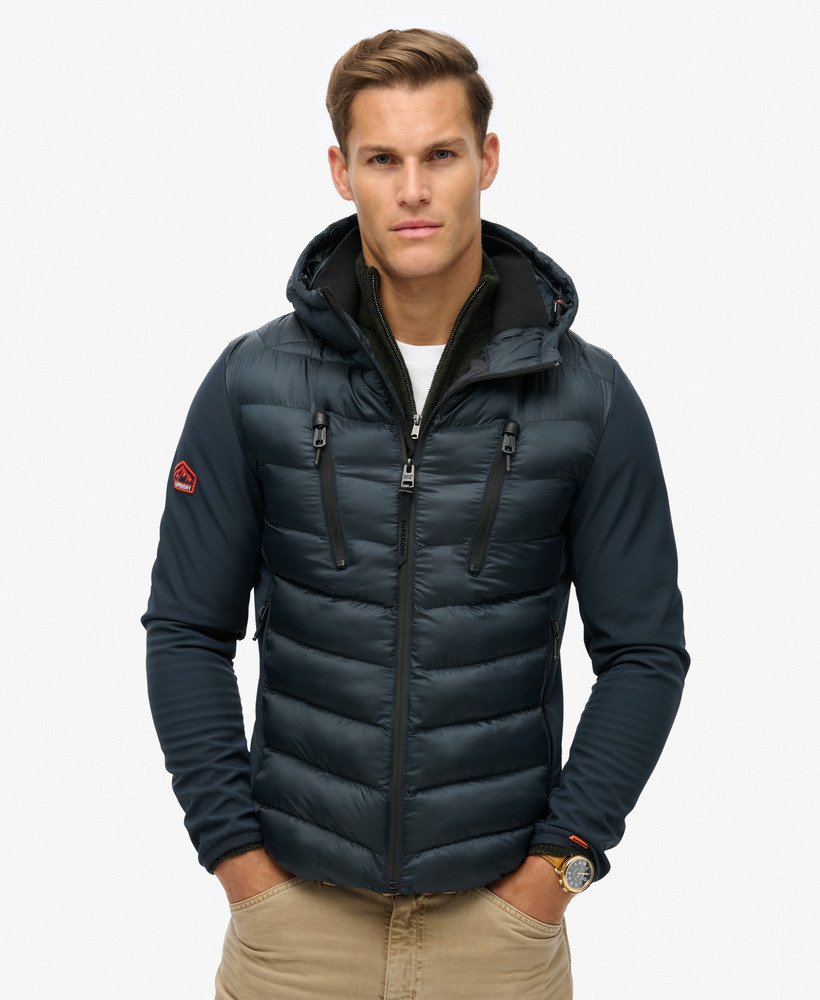 kurtka softshell storm z kapturem w kolorze granatowym eclipse