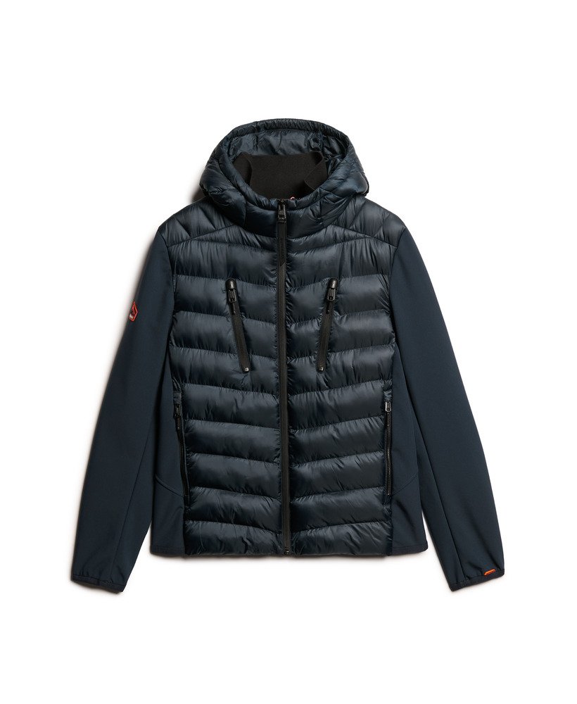 kurtka softshell storm z kapturem w kolorze granatowym eclipse
