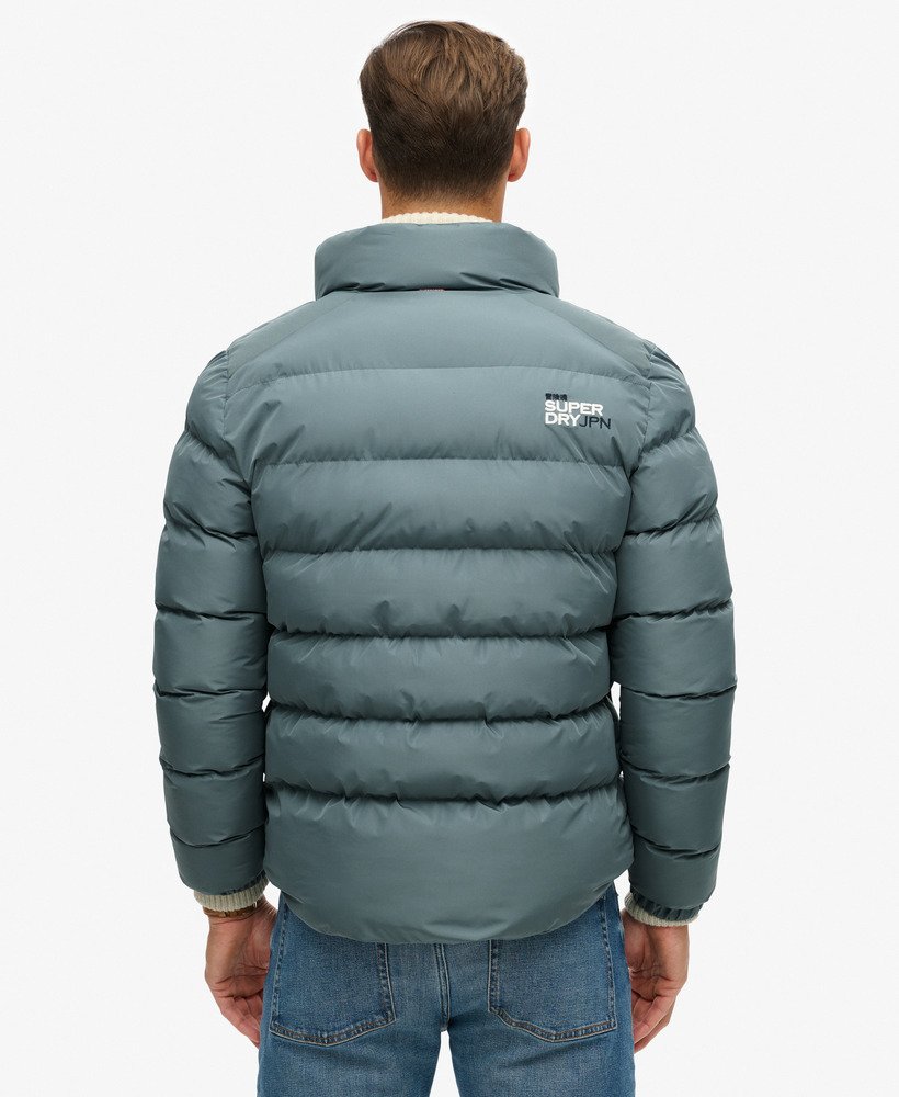 kurtka pikowana sportowa w kolorze stormy weather blue