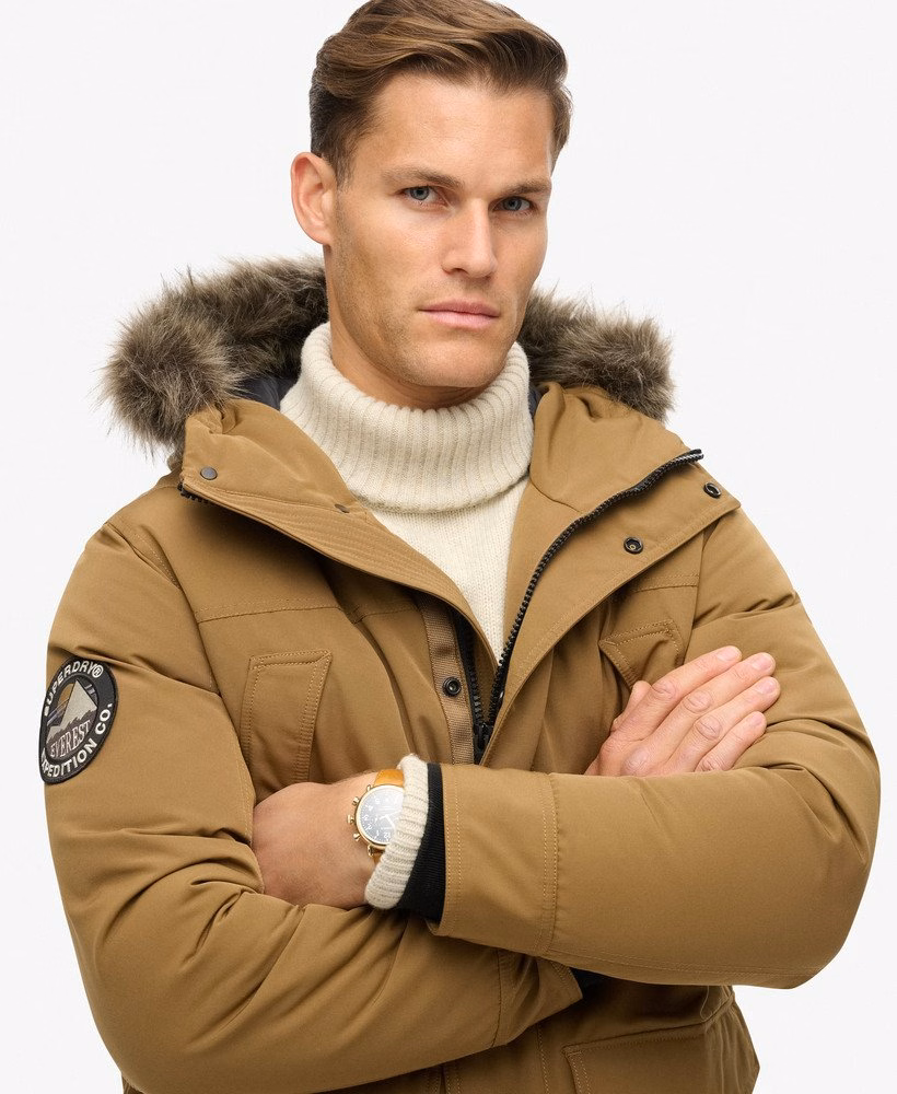 Kurtka parka ze sztucznego futra Everest