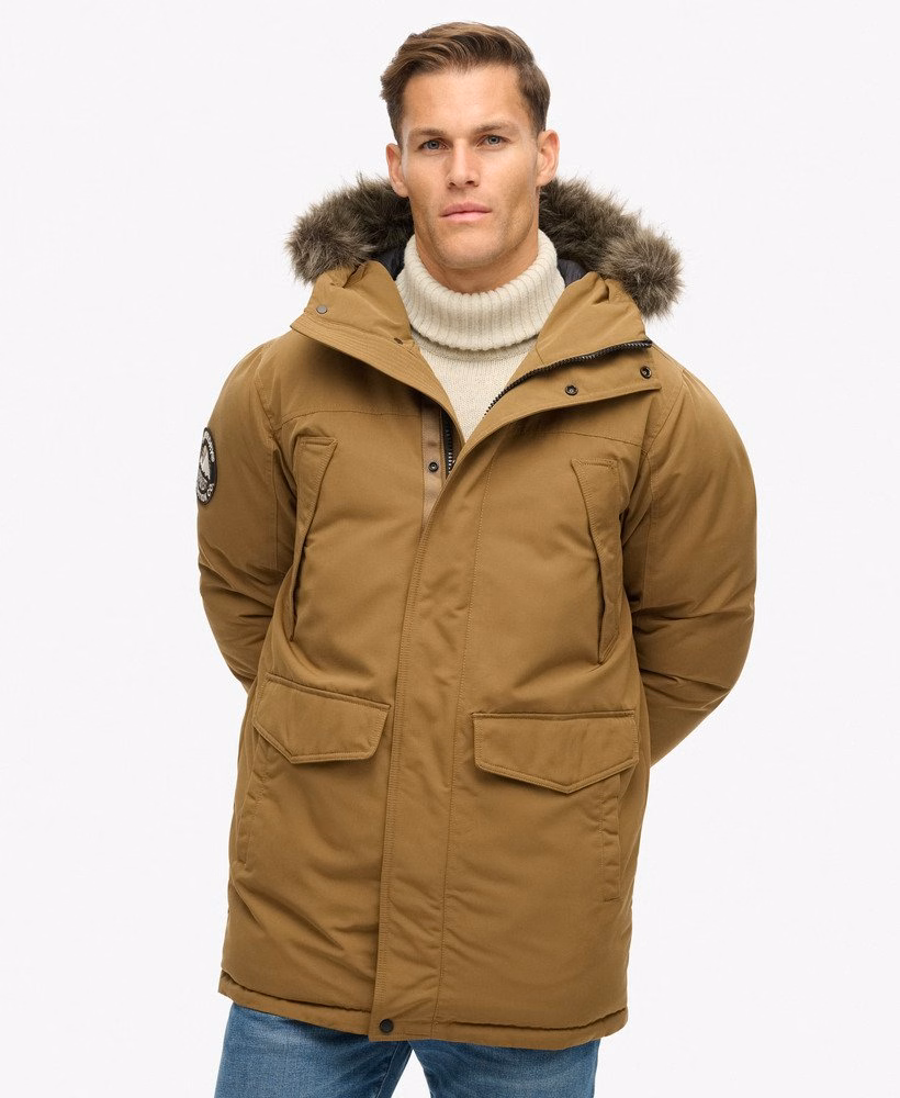 Kurtka parka ze sztucznego futra Everest
