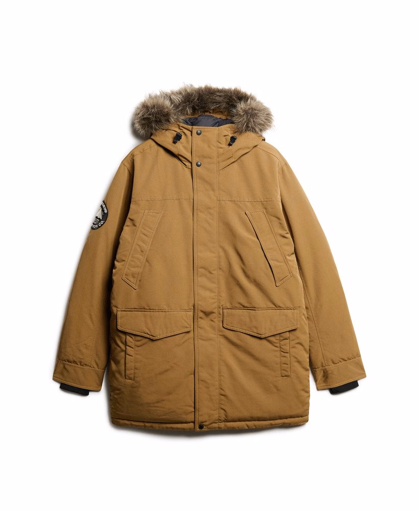 Kurtka parka ze sztucznego futra Everest