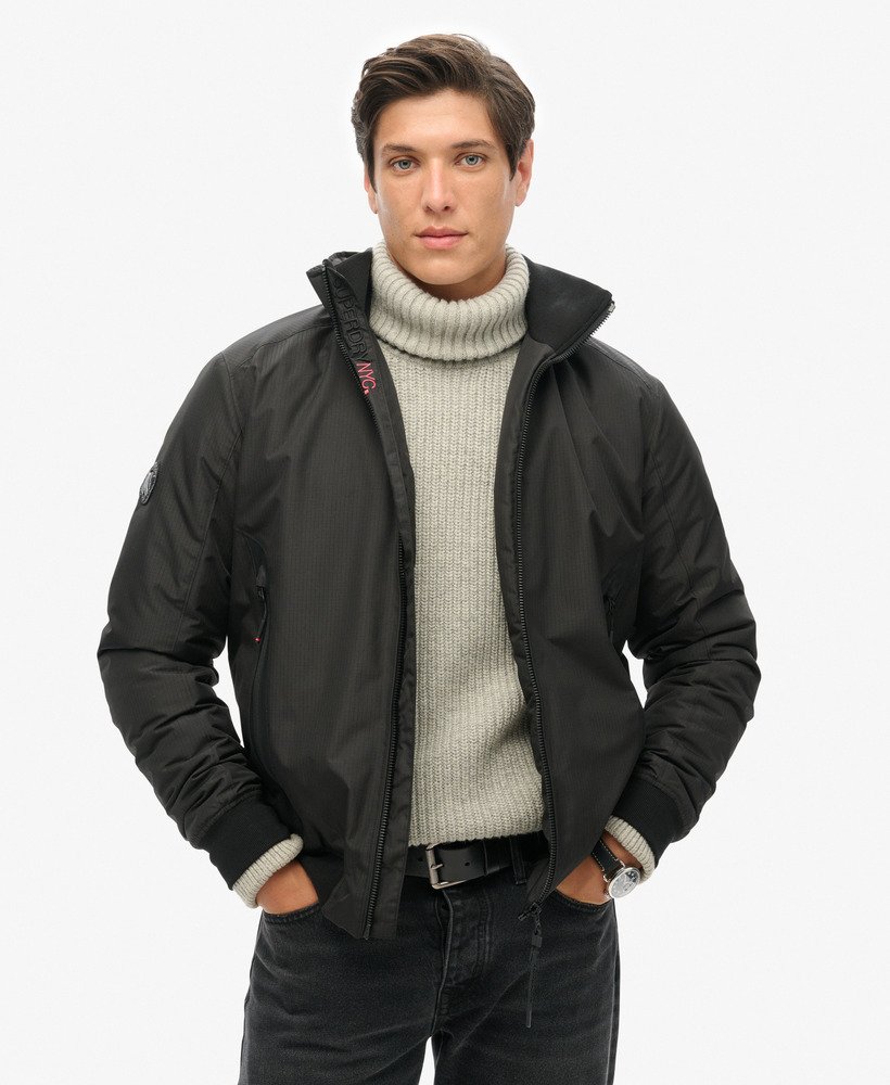 kurtka city harrington w kolorze czarnym