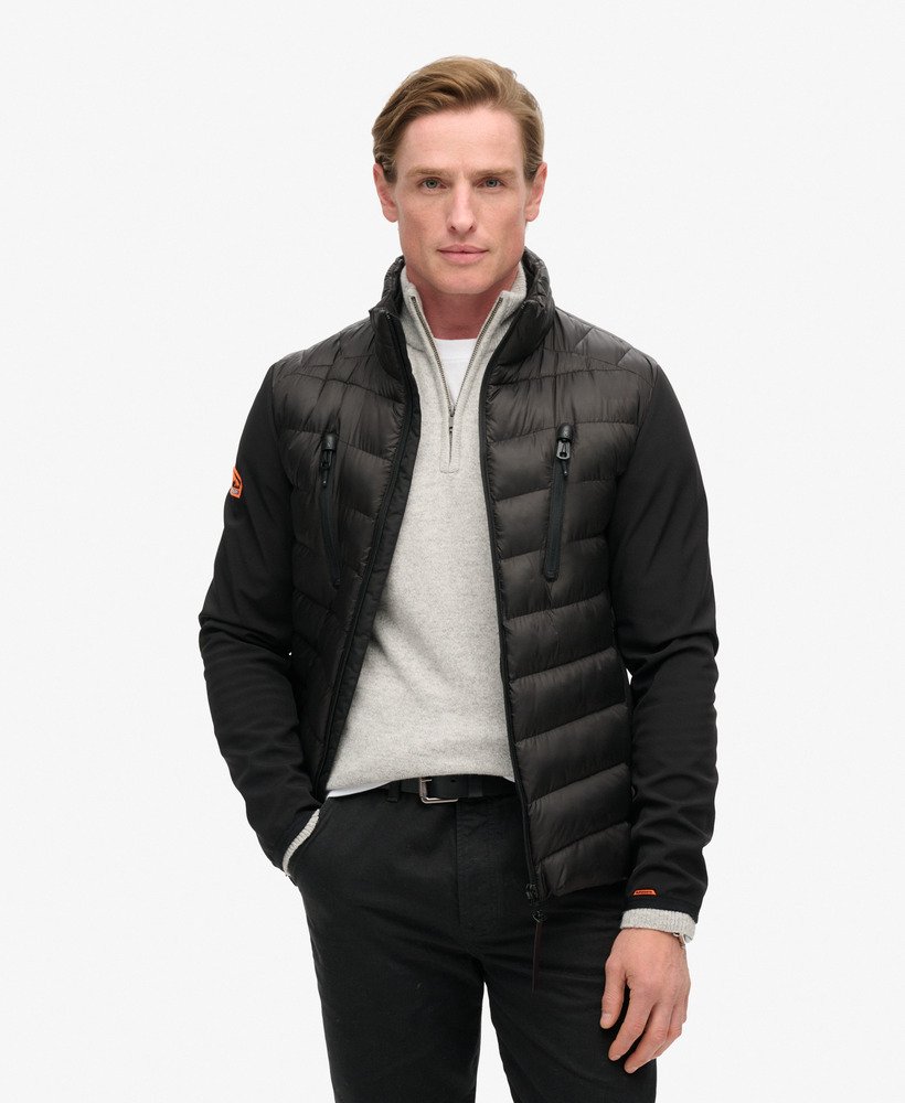 kurtka hybrydowa storm softshell w kolorze czarnym