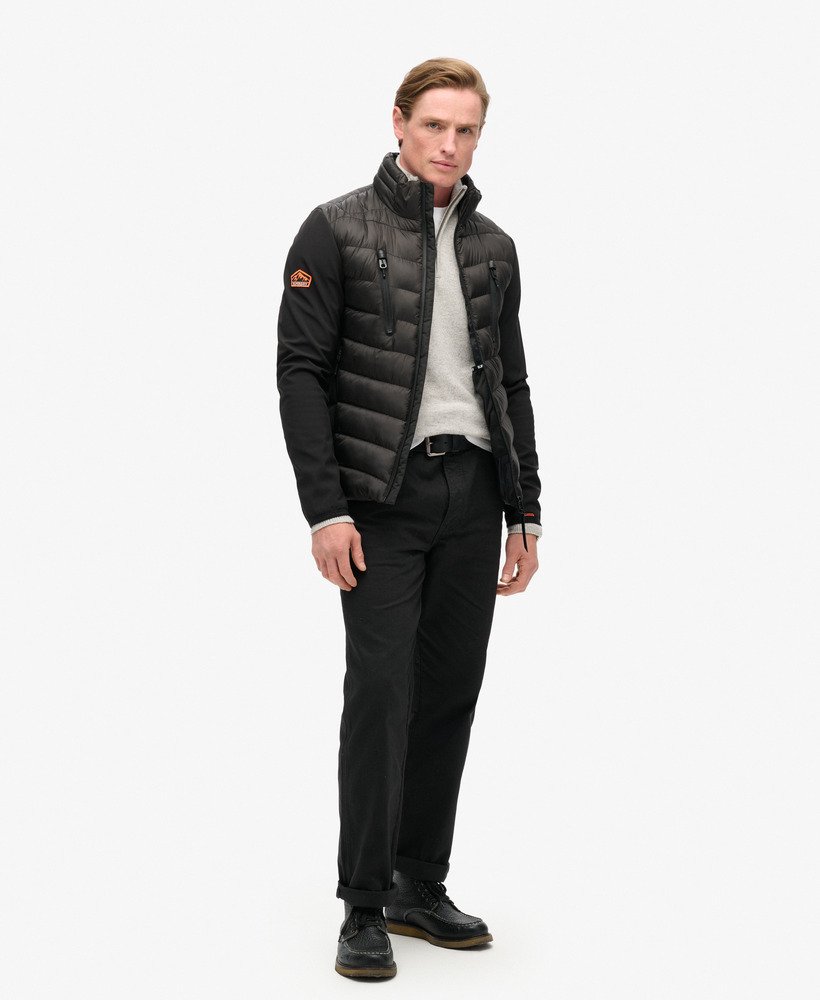 kurtka hybrydowa storm softshell w kolorze czarnym