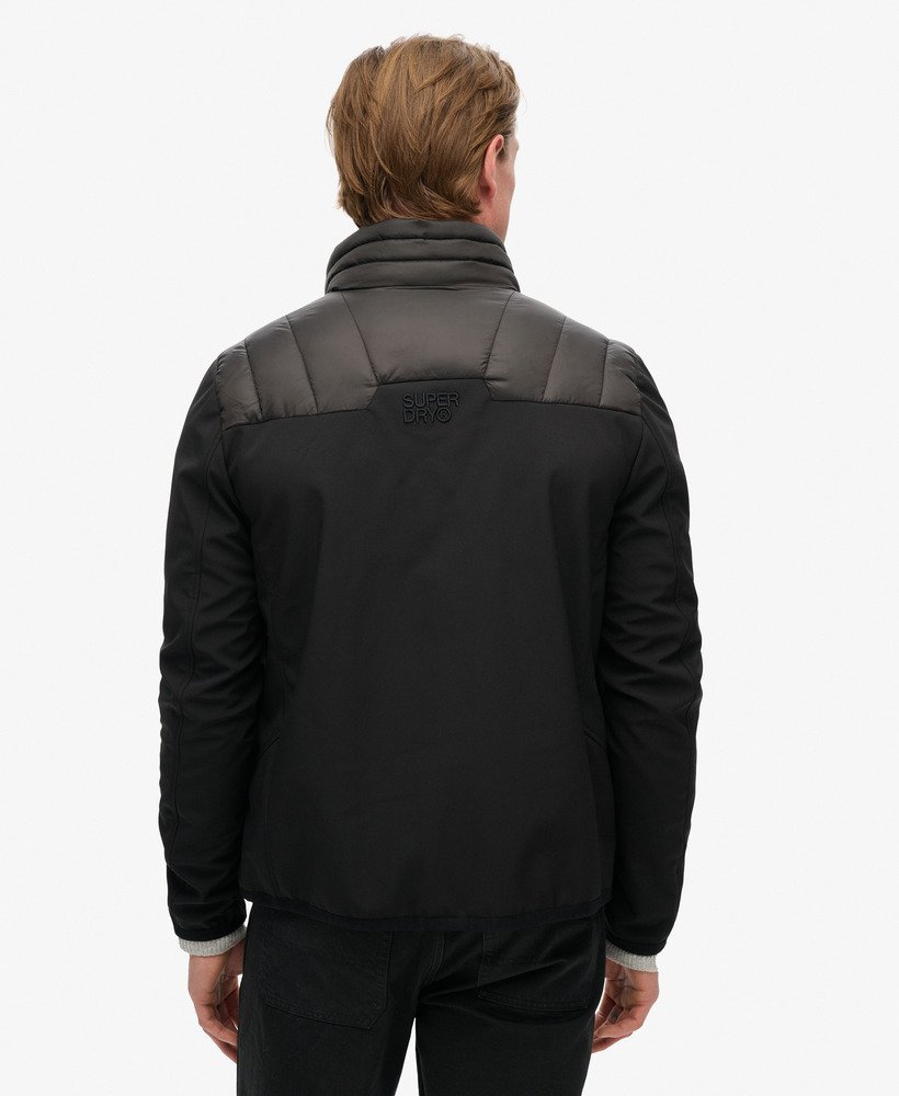 kurtka hybrydowa storm softshell w kolorze czarnym
