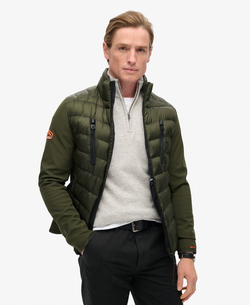 kurtka hybrydowa storm softshell w kolorze army khaki