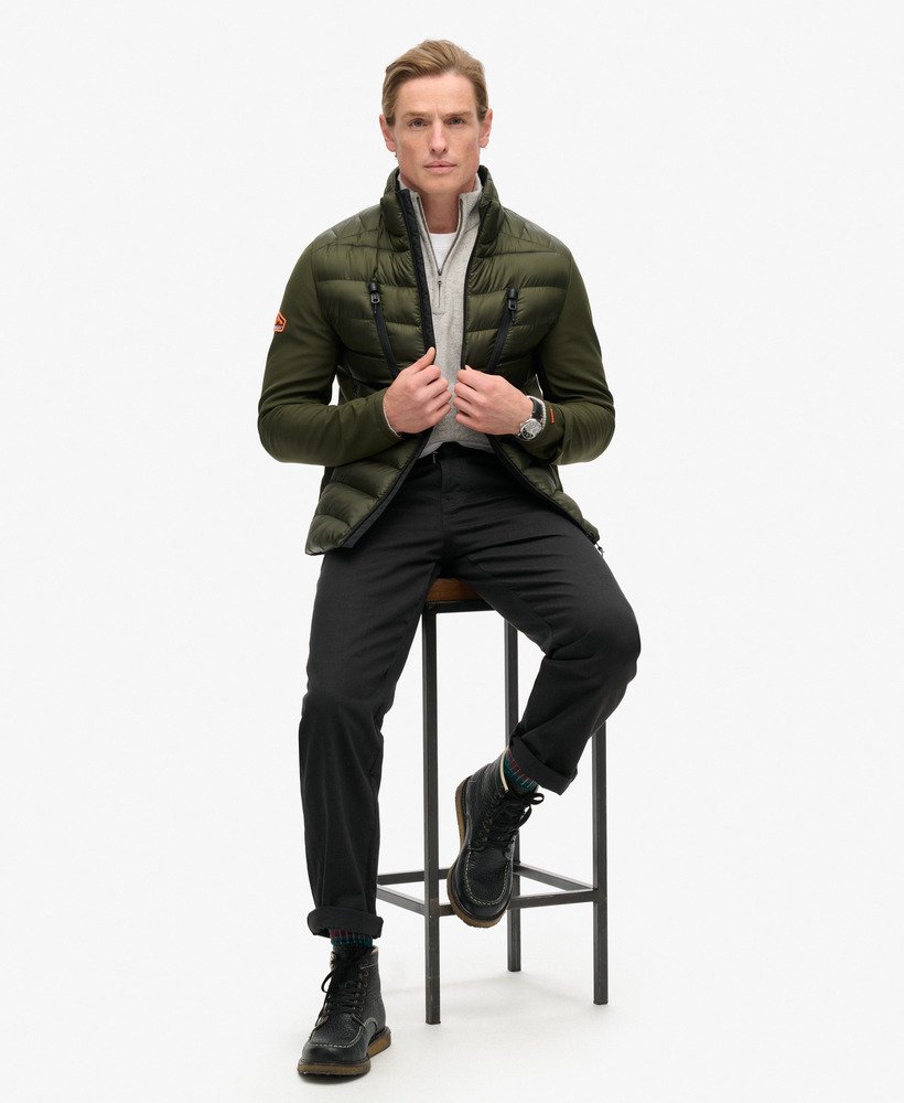 kurtka hybrydowa storm softshell w kolorze army khaki