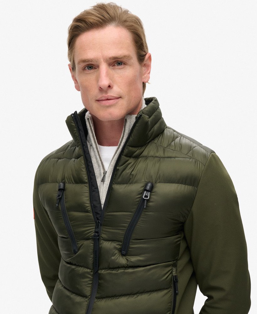 kurtka hybrydowa storm softshell w kolorze army khaki