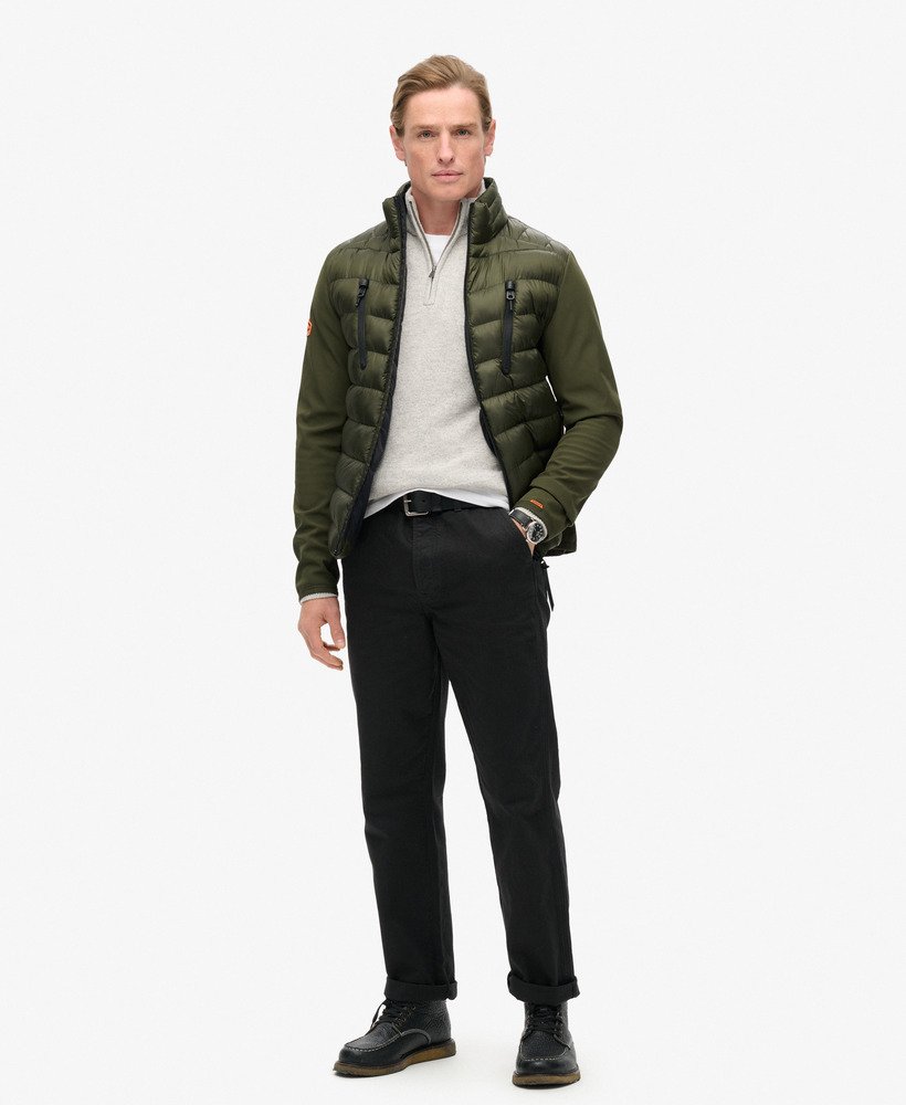 kurtka hybrydowa storm softshell w kolorze army khaki