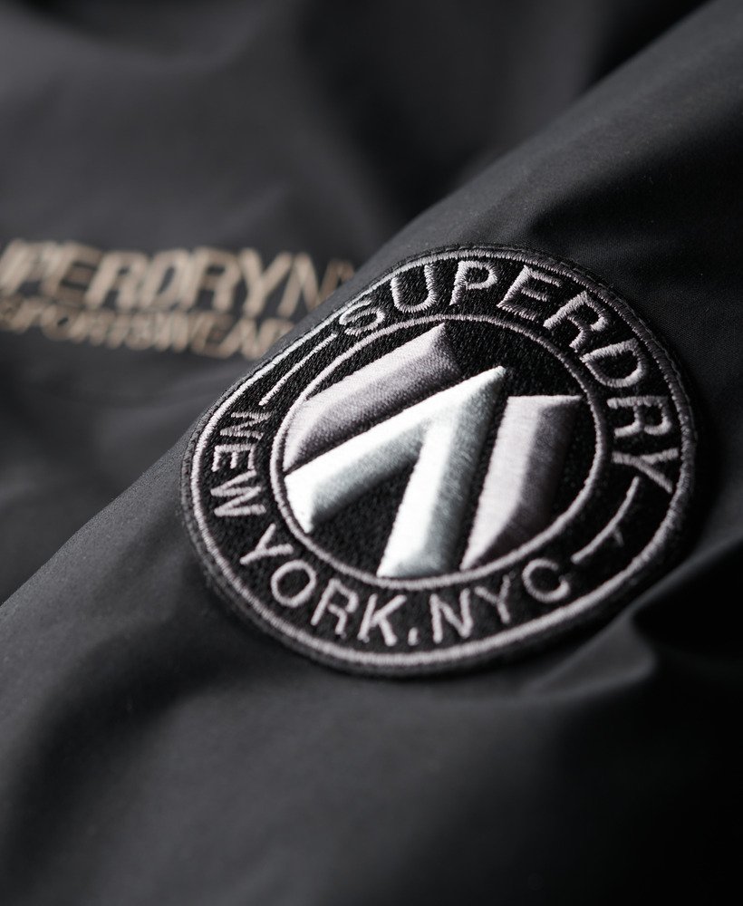kurtka typu bomber city padded w kolorze czarnym