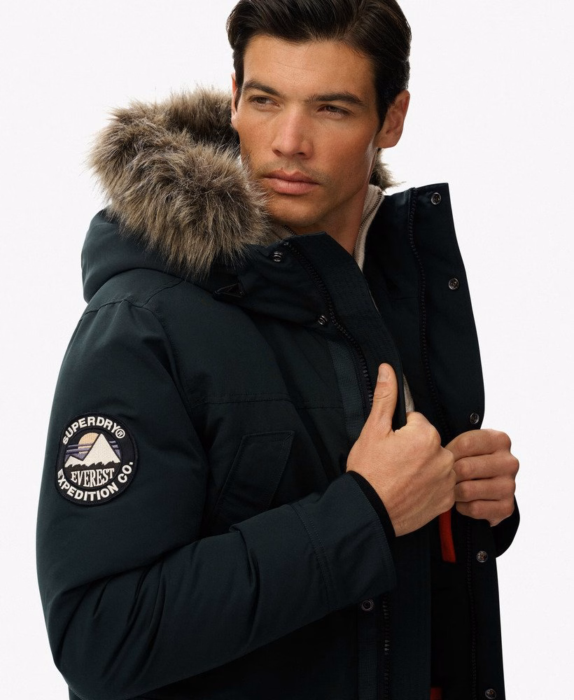 Kurtka parka ze sztucznego futra Everest