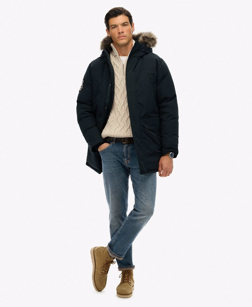 Kurtka parka ze sztucznego futra Everest