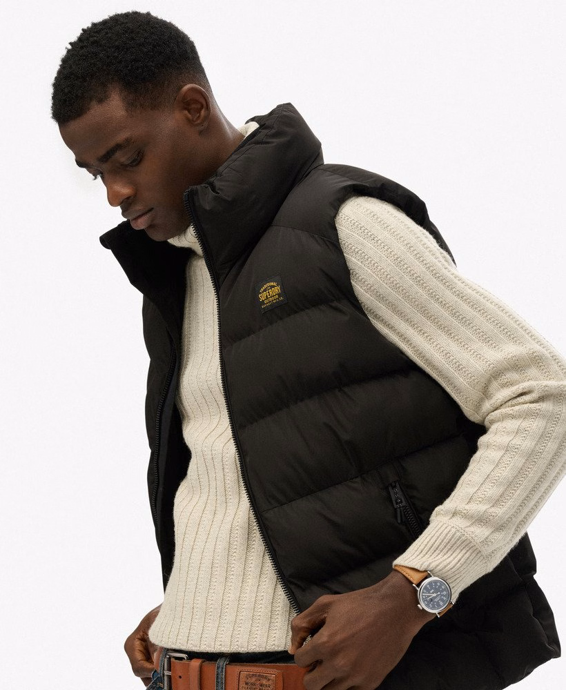 Kamizelka sportowa puchowa