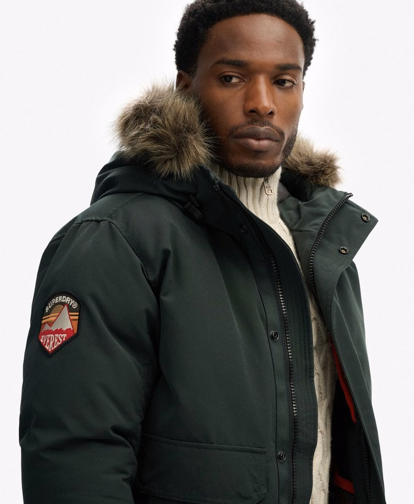 Kurtka typu bomber Everest ze sztucznego futra