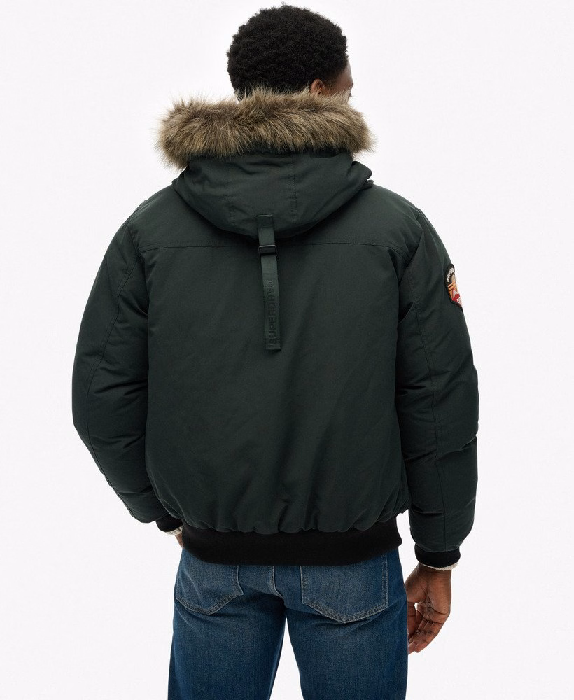 Kurtka typu bomber Everest ze sztucznego futra