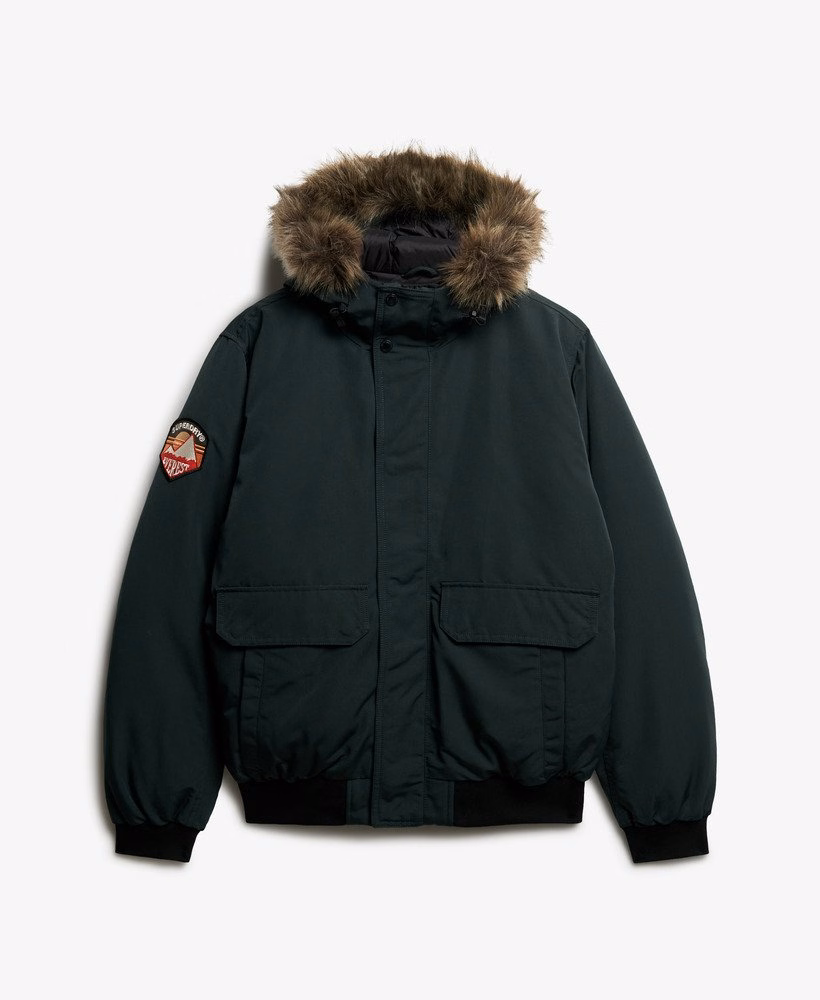 Kurtka typu bomber Everest ze sztucznego futra
