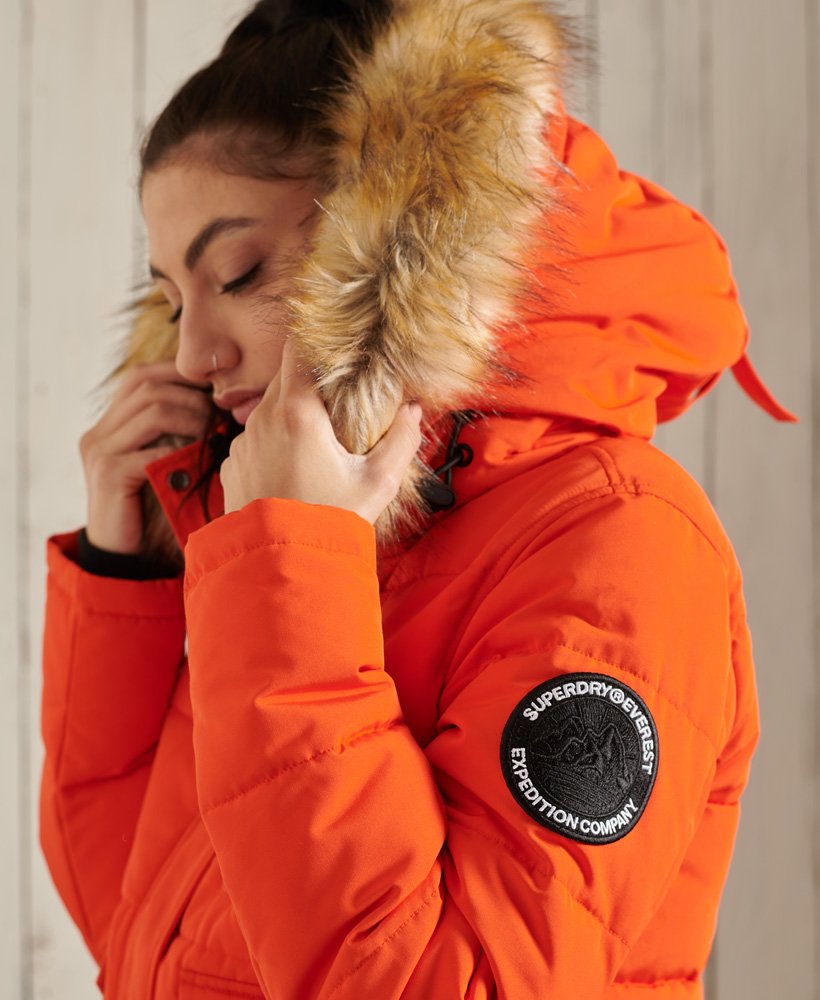kurtka bomber everest w kolorze pomaraŃczowym