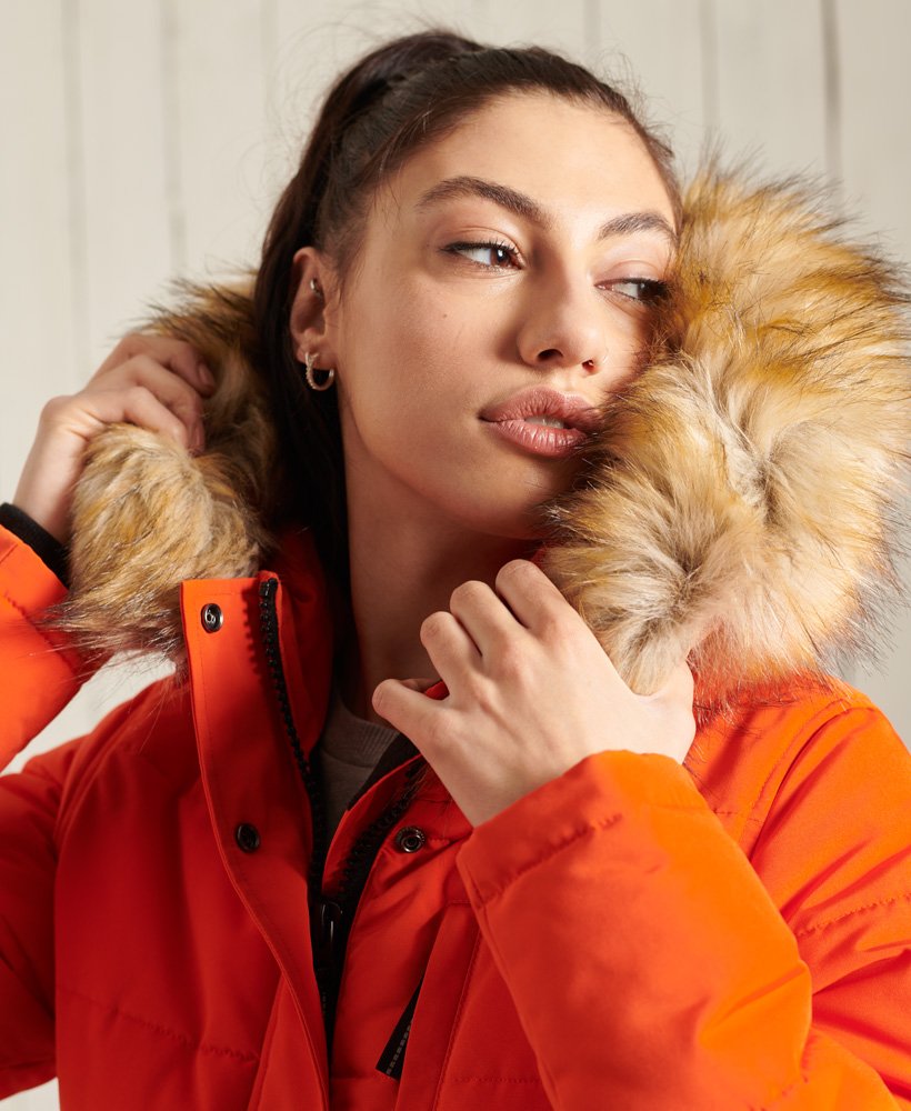 kurtka bomber everest w kolorze pomaraŃczowym