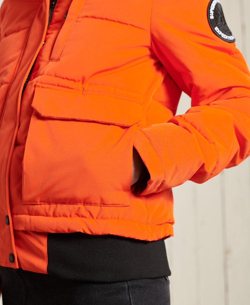 kurtka bomber everest w kolorze pomaraŃczowym