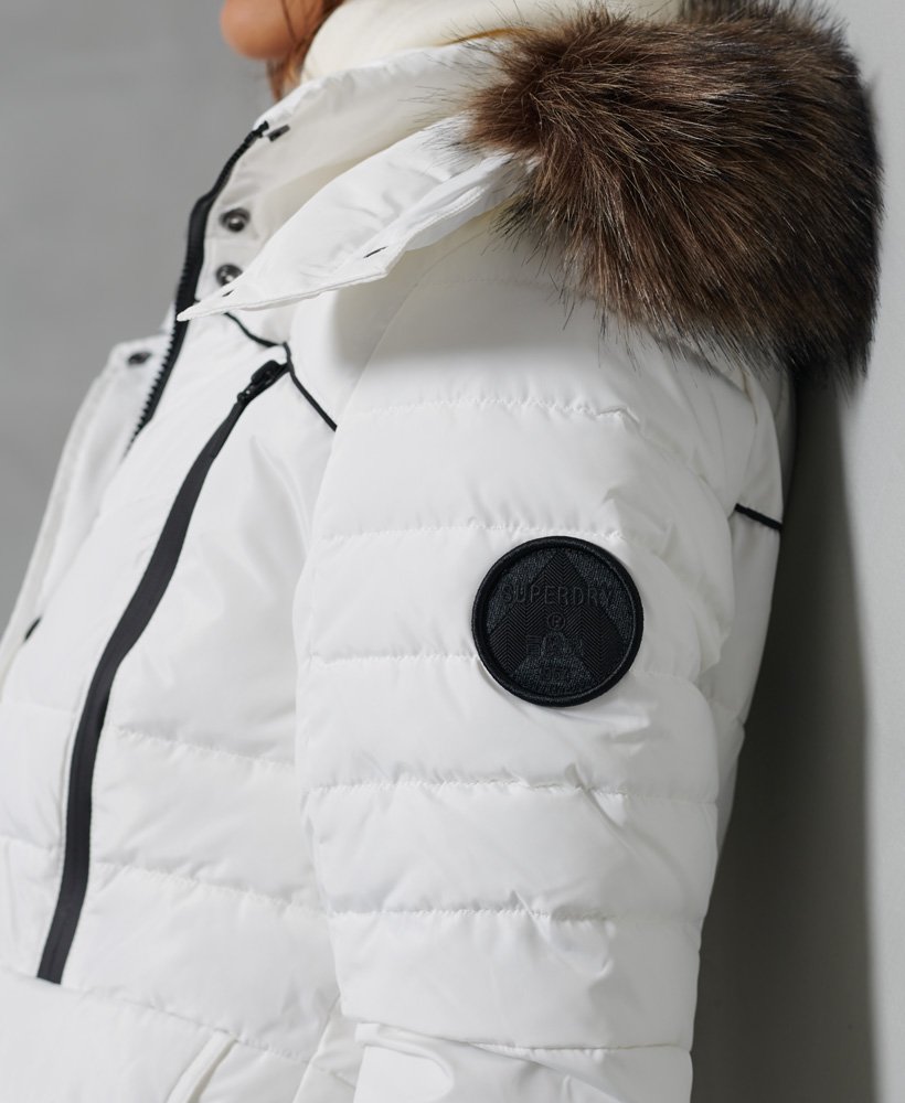 kurtka glacier padded w kolorze biaŁym