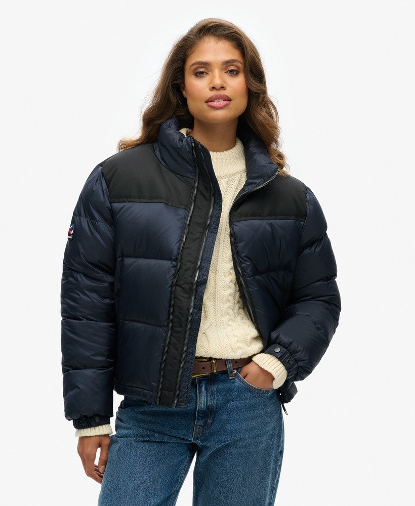 kurtka puchowa sportstyle code w kolorze eclipse navy