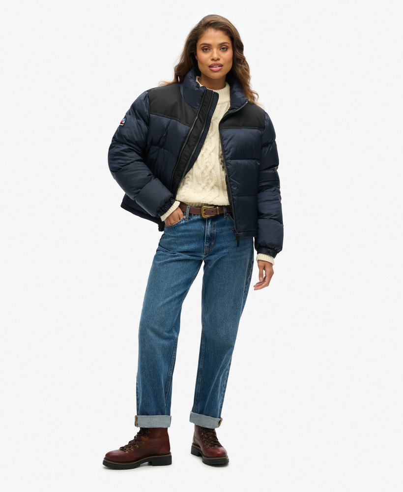 kurtka puchowa sportstyle code w kolorze eclipse navy