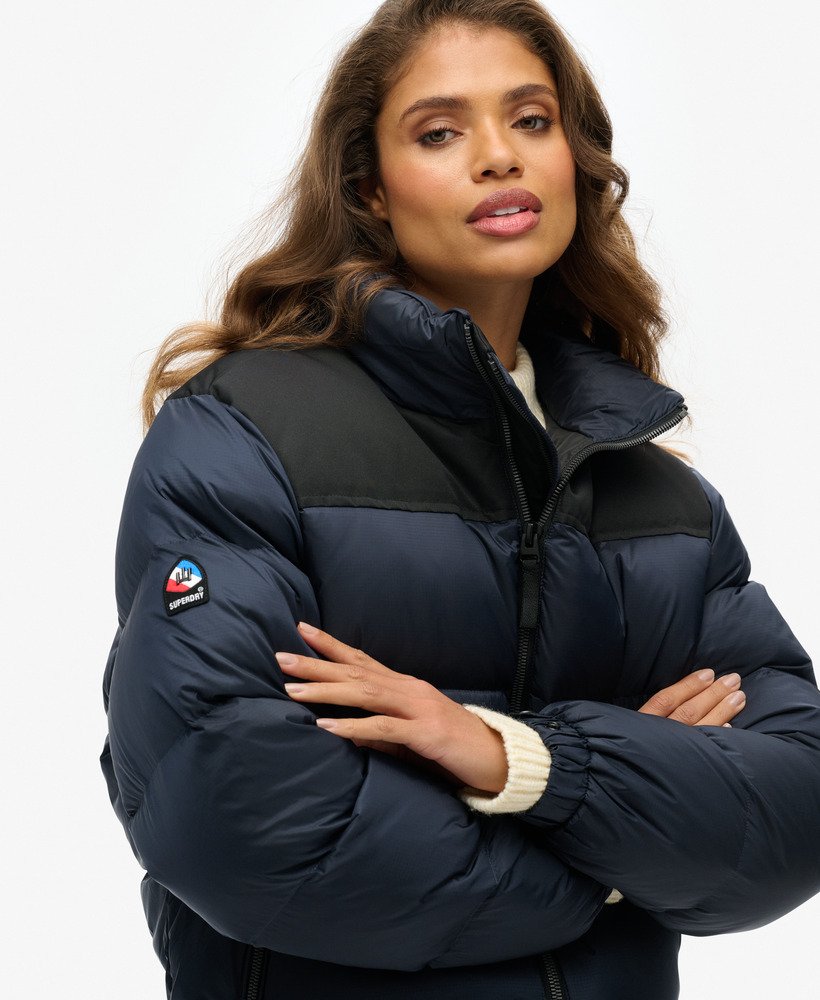 kurtka puchowa sportstyle code w kolorze eclipse navy