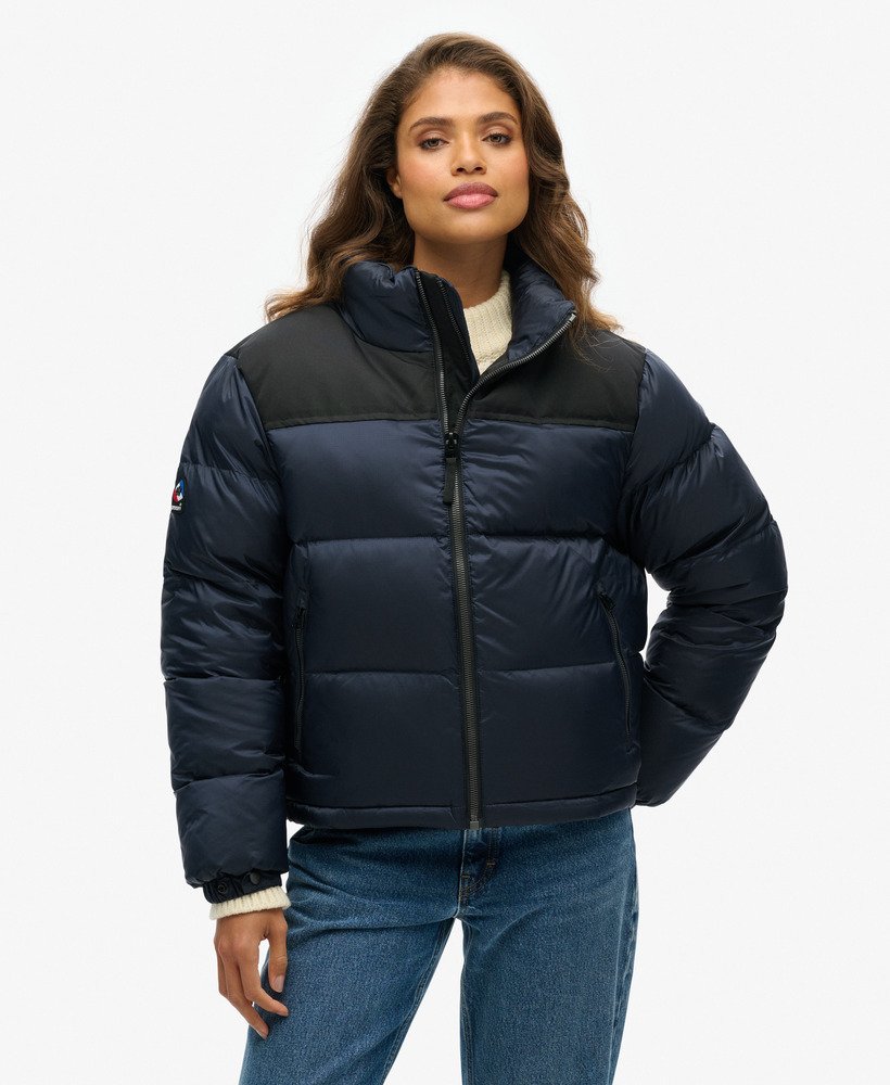 kurtka puchowa sportstyle code w kolorze eclipse navy
