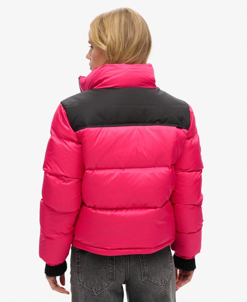 kurtka puchowa sportstyle code w kolorze gorĄcego rÓŻu