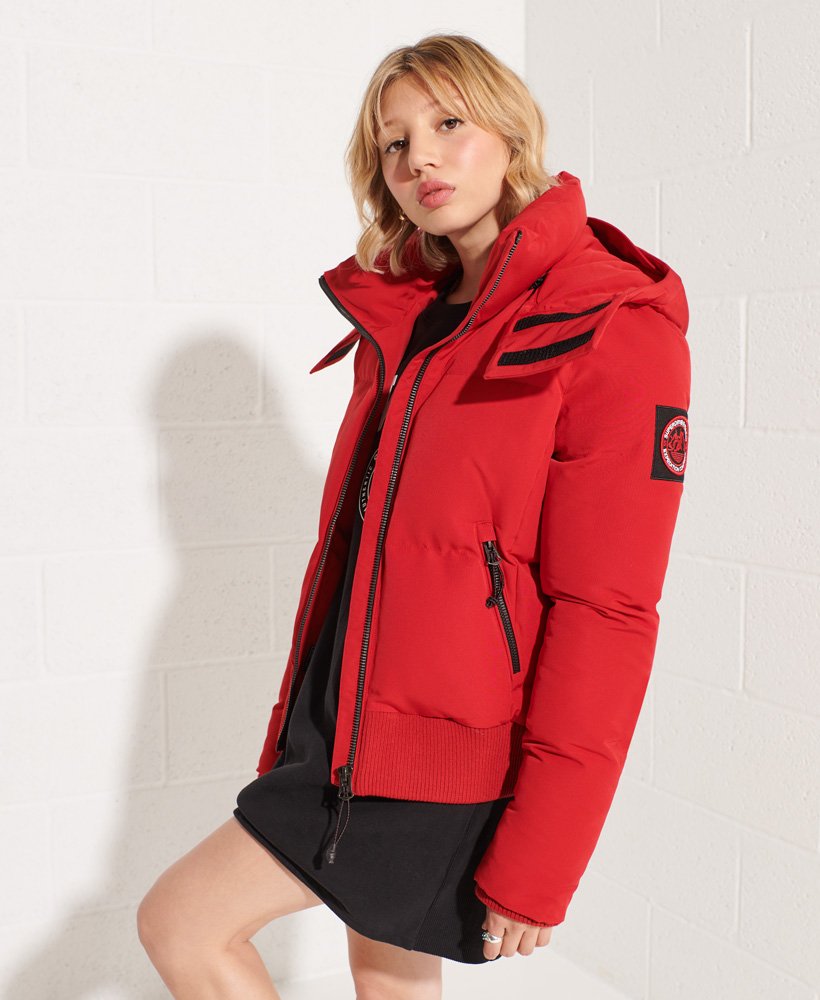 kurtka bomberka code everest w kolorze expedition red