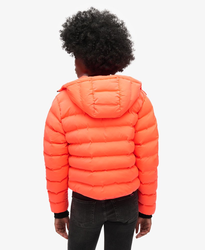 kurtka pikowana all seasons w kolorze hyper fire coral