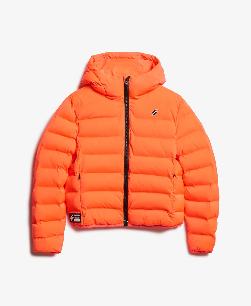kurtka pikowana all seasons w kolorze hyper fire coral