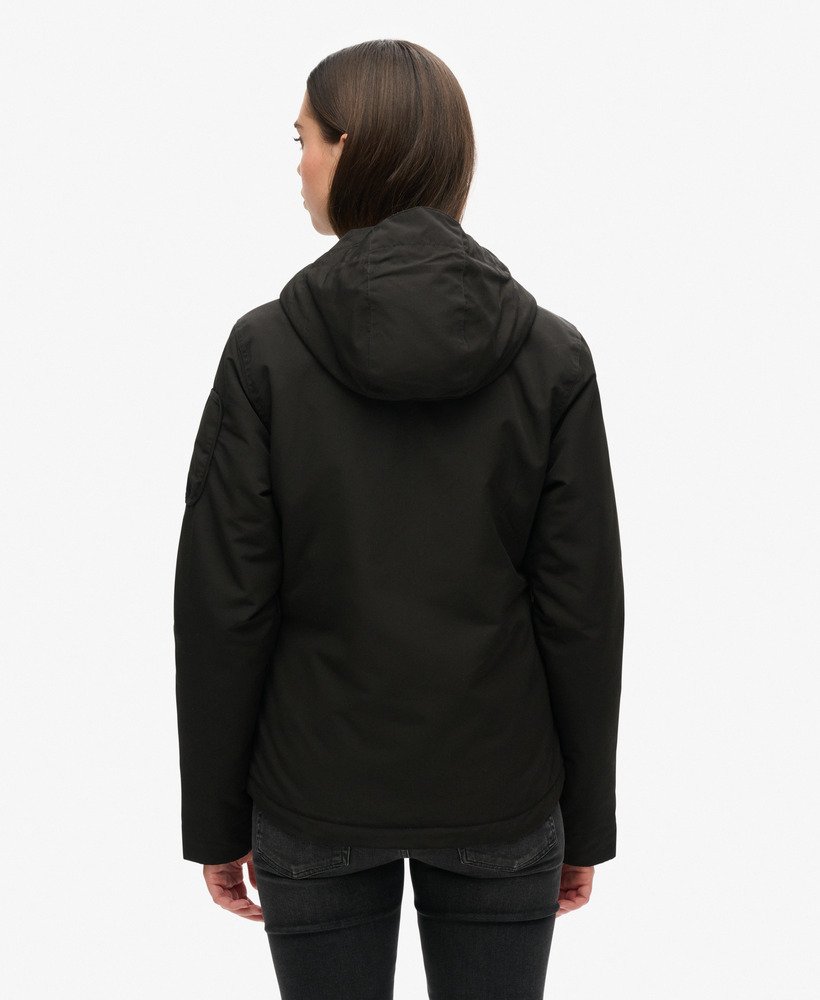 kurtka wiatrówka ultimate sd-windcheater z kapturem w kolorze jet blackblack