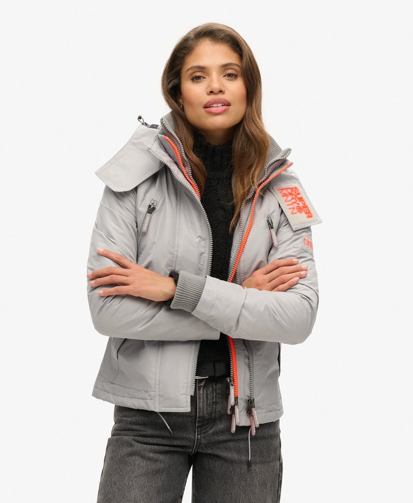 kurtka wiatrówka mountain sd-windcheater w kolorze dove grey