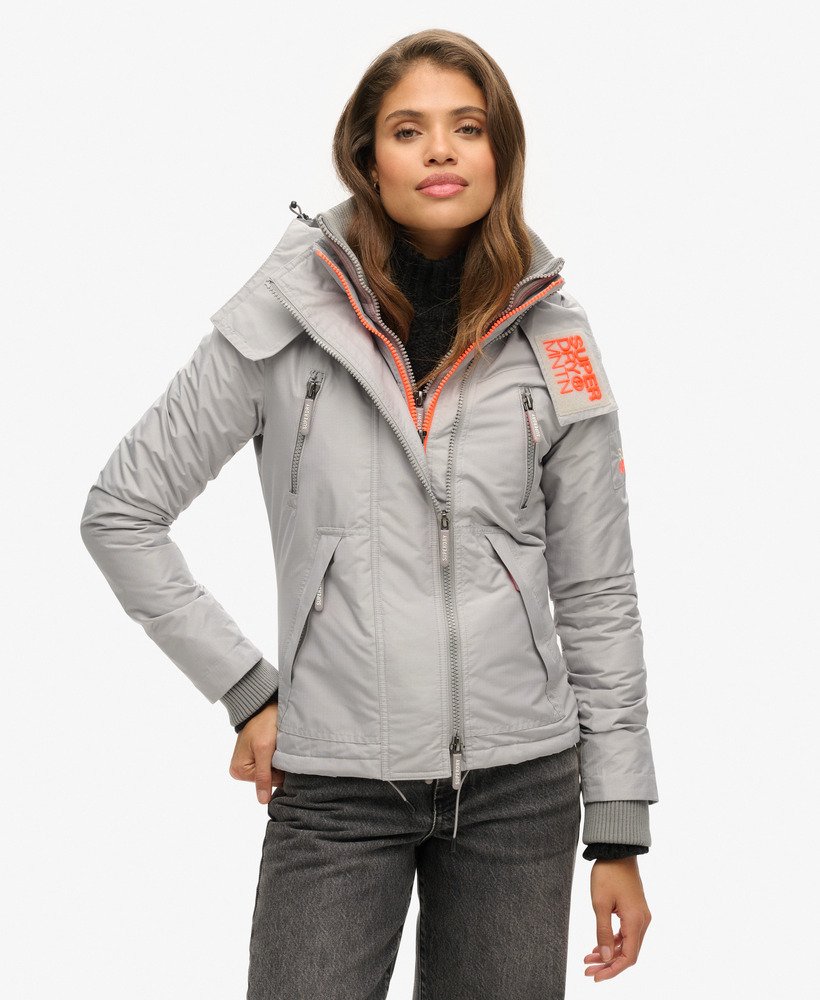 kurtka wiatrówka mountain sd-windcheater w kolorze dove grey