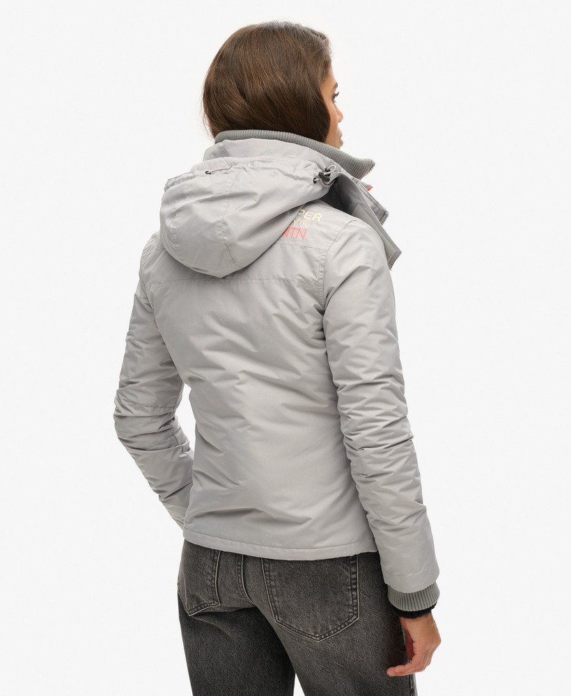 kurtka wiatrówka mountain sd-windcheater w kolorze dove grey