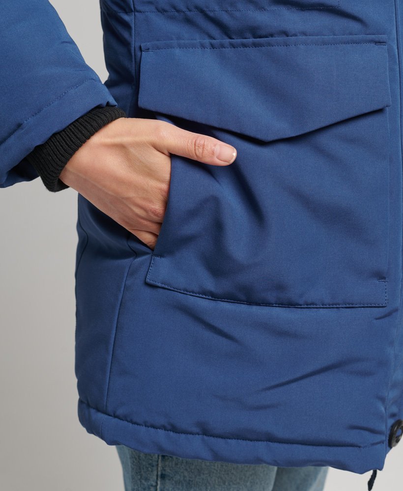 płaszcz typu parka everest w kolorze twilight navy
