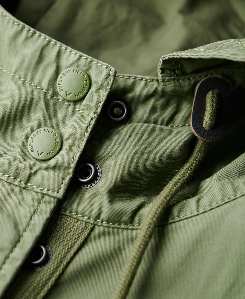 parka polowa vintage w kolorze khaki vintage