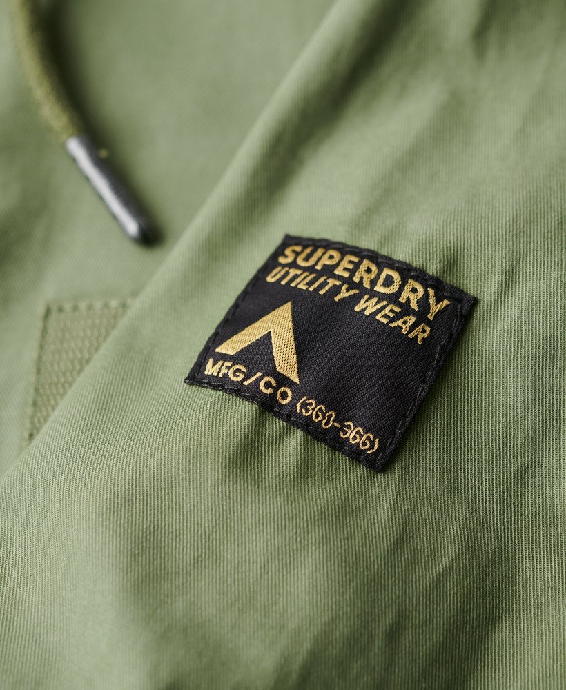 parka polowa vintage w kolorze khaki vintage