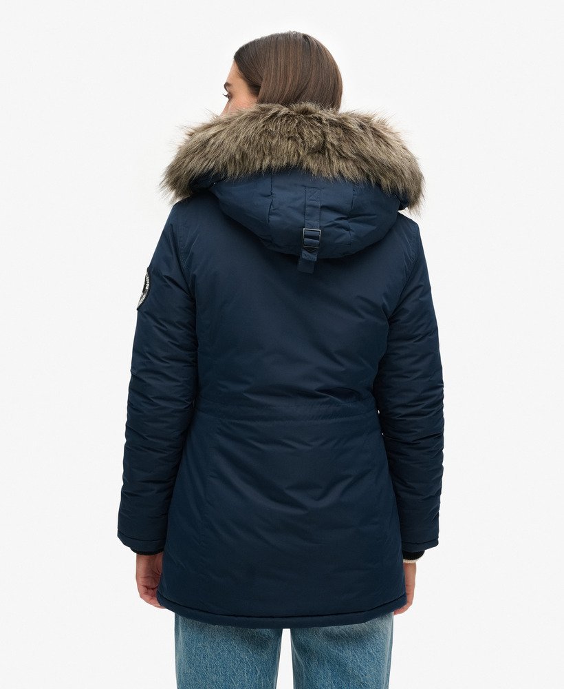 kurtka parka ashley everest w kolorze eclipse navy