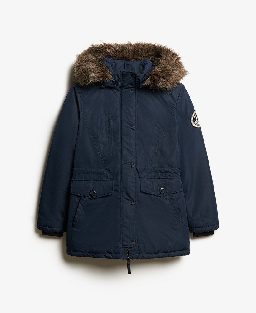 kurtka parka ashley everest w kolorze eclipse navy