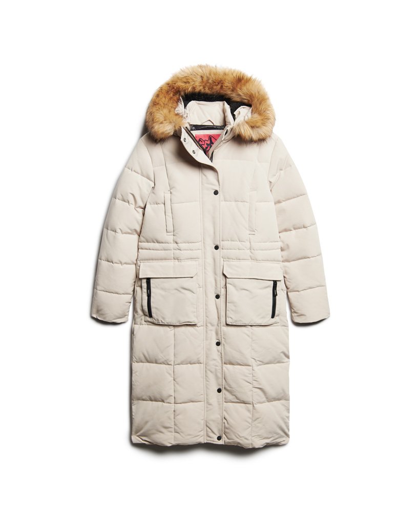 kurtka puchowa everest longline w kolorze chateau gray