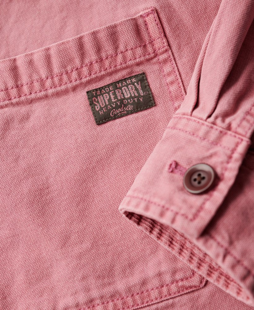 kurtka robocza z czterema kieszeniami w kolorze dusty rose