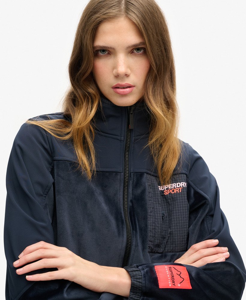 kurtka hybrydowa trekker w kolorze eclipse navy
