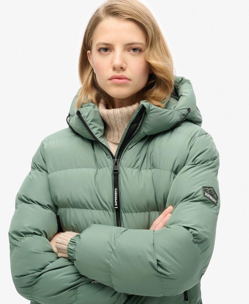 kurtka sportowa z kapturem w kolorze laurel khaki