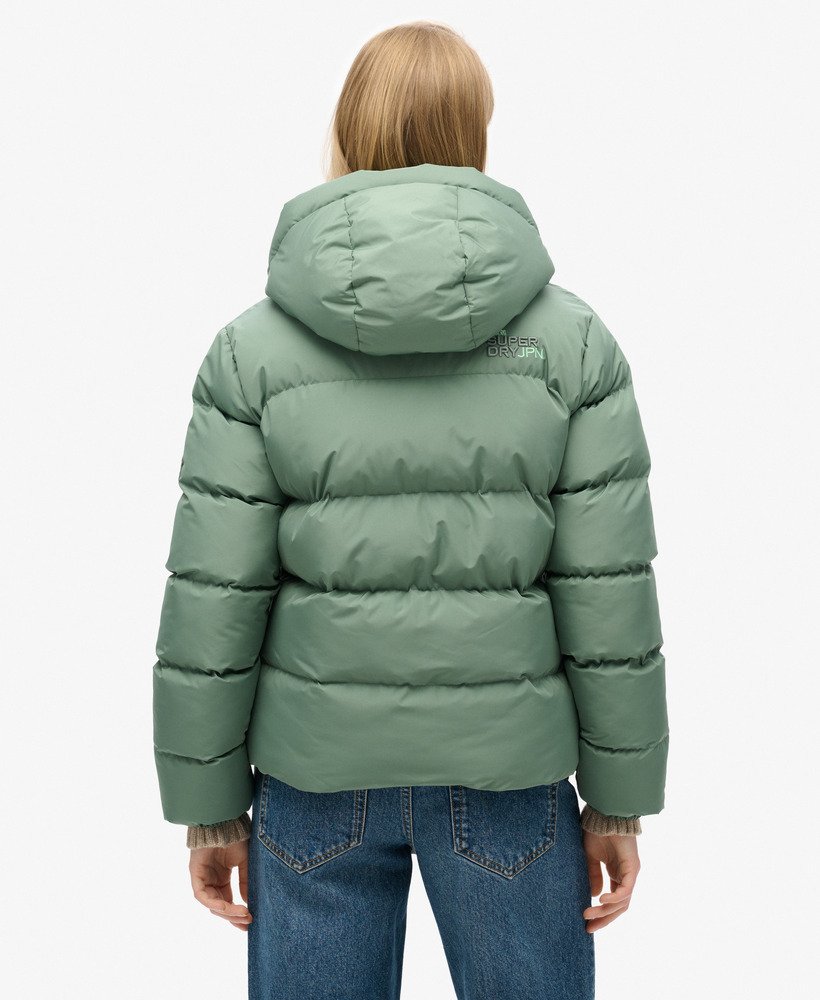 kurtka sportowa z kapturem w kolorze laurel khaki