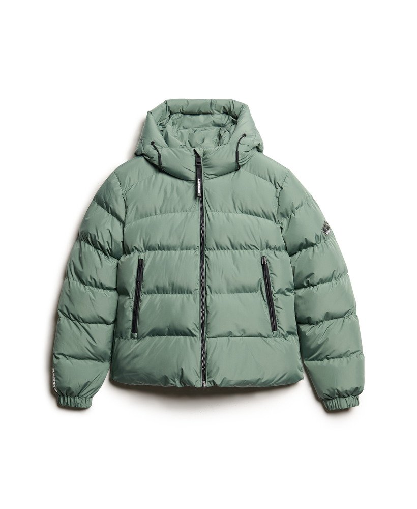 kurtka sportowa z kapturem w kolorze laurel khaki